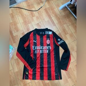 Puma AC Milan 2025/26 Long Sleeve Jersey size M